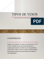 s4 - PPT - Tipos de Yesos