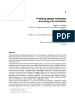 Wireless Sensor Networks: Modelling and Simulation