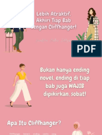 Trik Cliffhanger dalam novel