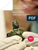 Applying For Veterinary Studies: Entry