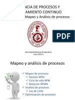 Mapeo y análisis de procesos con BPMN