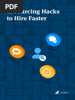 11 Sourcing Hacks To Hire Faster