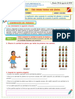 MARTES 24 MATEMÁTICA Cada Semana Tenemos Más Plantas.