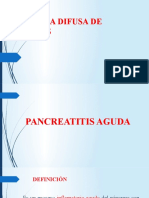 Patología Difusa de Pancreas - DX Por Imagenes