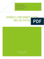 Diseño e Implementación Red de Datos