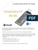 Configuración Del Módulo Bluetooth HC-06