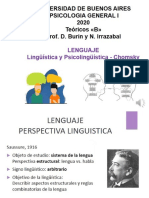 Mod 8 - Lenguaje - Lingüistica y Psicolingüistica - Chomsky