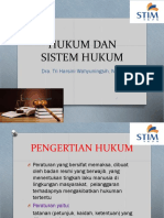 Hukum Dan Sistem Hukum