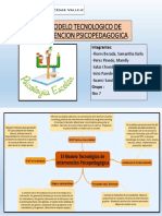 El Modelo Tecnologico de Intervencion Psicopedagogica