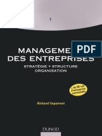 Management Des Entreprises – Stratégie • Struc