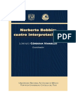 Córdova, L. (2006) Norberto Bobbio, cuatro interpretaciones