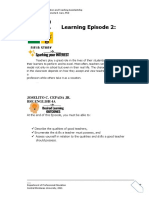 Learning Episode 2 Fs 2