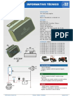 Alternador 14V/55A especificações e aplicações