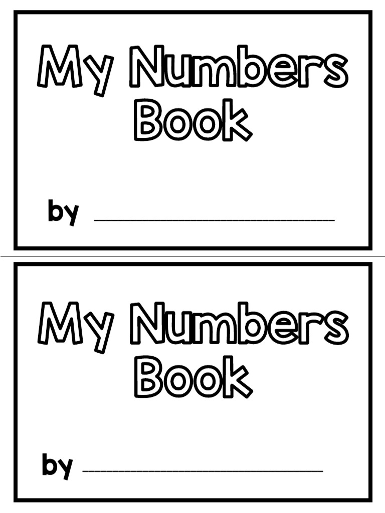 My Numbers Book: 1 to 10 Guide | PDF
