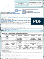 Module 1 Self-Analysis A Step To My Improvement