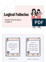 LOGICAL FALLACIES