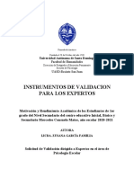 Validacion de Instrumento