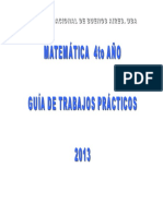 Matematica - Guia 4to Ano 2013 0