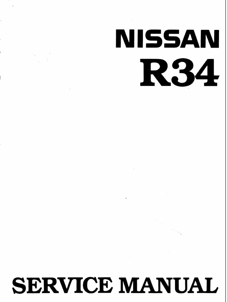 NISSAN SKYLINE 取扱説明書 R34 日産R34 スカイライン 取扱説明書 - メルカリ