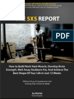 Strong Lifts 5x5 Report