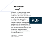 ¿Qué Es El Aprendizaje Móvil (M-Learning)