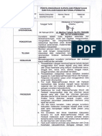 005 SPO Penyelenggaraan Surveilans Pemantauan Dan Evaluasi Kasus MaternalPerinatal