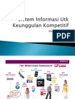 Sistem Informasi Untuk Keunggulan Kompetitif