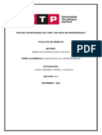 Análisis de recurso de casación sobre declaración de muerte presunta de peruano con último domicilio en EE.UU