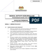 Modul 1 - Sukan & Permainan - Panduan Guru