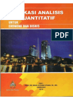 Buku Aplikasi Analisis Kuantitatif