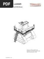 Cat D11N Dozer Folding Ladder Manual | PDF | Switch | Vehicles