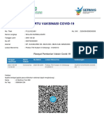 Kartu Vaksinasi - Vaksinasi COVID-19 - P-2LXX2U8V - WULAN NURMALASARI