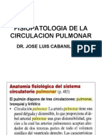 Fisiopatologia de La Circulacion Pulmonar