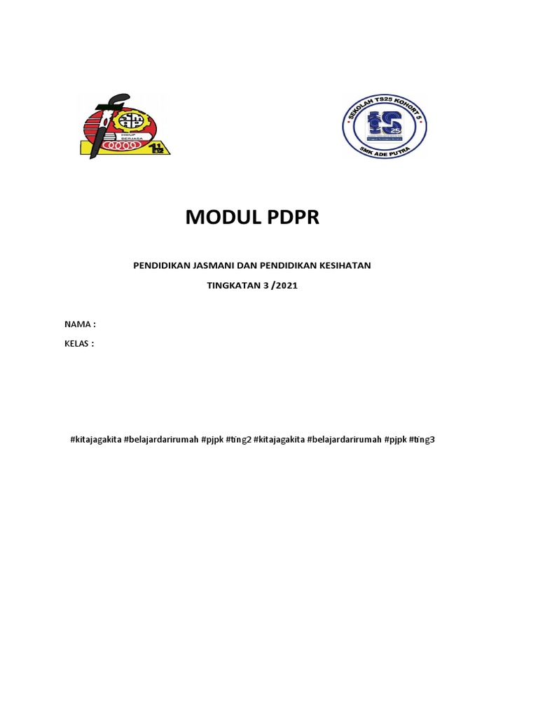 Modul PJPK Ting 3 Smkap | PDF