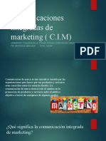 Comunicaciones integradas de marketing ( C