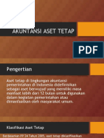 Akuntansi Aset Tetap Pemerintah