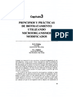 Principios y prácticas de biotratamiento utilizando microorganismos modificados