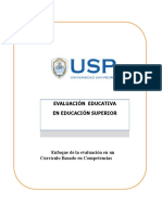 Evaluación educativa en competencias