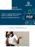 PPT Unidad 02 Tema 04 2021 02 Desarrollo de Habilidades Profesionales II (4376)