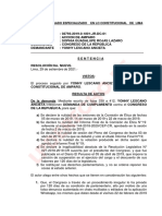 Juzgado Declara Nulas Las Actuaciones Parlamentarias de La Comisión de Ética y Del Pleno Del Congreso