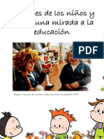 Cartilla Las Voces de Los Niños y Niñas, Una Mirada A La Educación