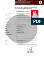 Formulir Pendaftaran LKMM-TD 2021
