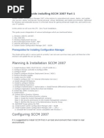 Download Step by step guide installing SCCM 2007 by Nafees Khan SN53332585 doc pdf