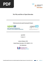 Download The Why and How of Open Education - v10 Read also the new version 15 by Andreas Meiszner SN53332611 doc pdf