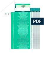 Plantilla de Asistencia