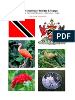 National Emblems of Trinidad & Tobago - Do