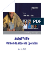 Andacollo Visit April 2008