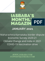 IASbabas Monthly Magazine January 2021