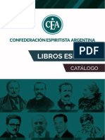 Catalogo Libros Espiritas