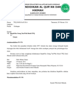 Contoh Surat Undangan Rapat Untuk Orang Tua Wali Murid PDF Free